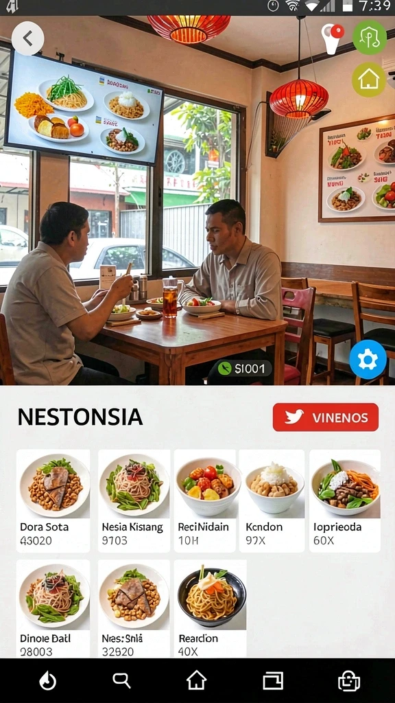 galaxy77 - Tampilan antarmuka yang modern dan intuitif.