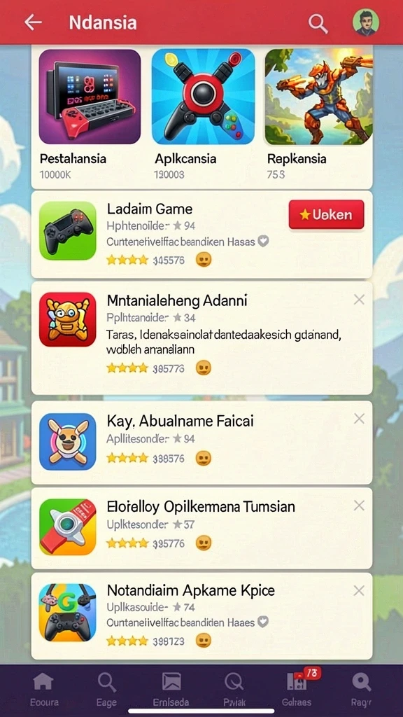 gim777 - Mode multiplayer yang kompetitif dan adiktif.
