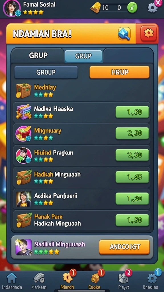 hokigame - Tampilan awal HOKIGAME yang menarik dan user-friendly.