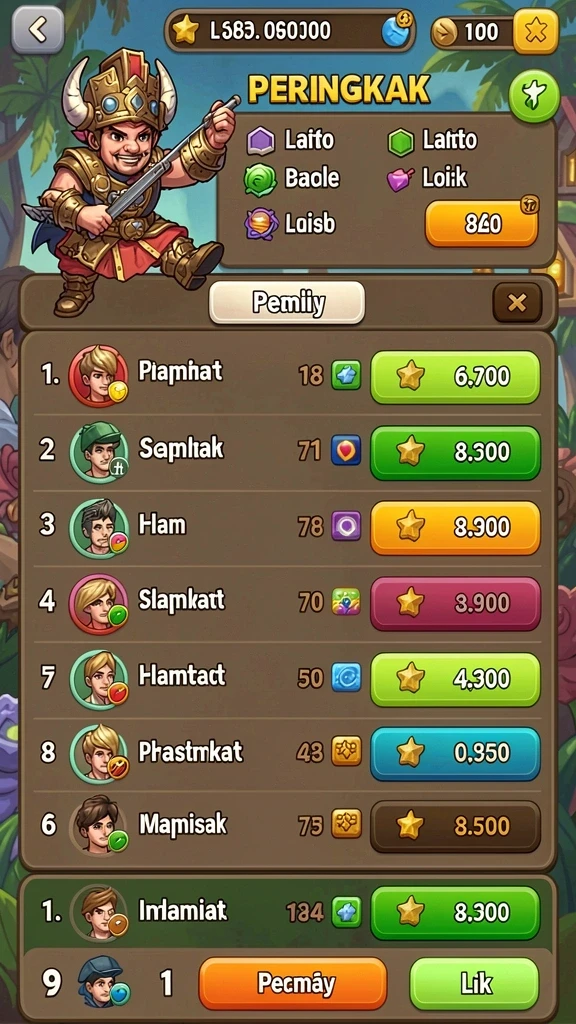jarum77 - Tampilan antarmuka utama yang menarik dan mudah dinavigasi.