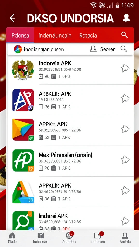 jktok - Tampilan awal yang menarik dan mudah dipahami.