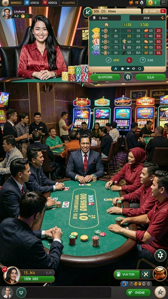 megafafa - Tantangan menarik di setiap level permainan.