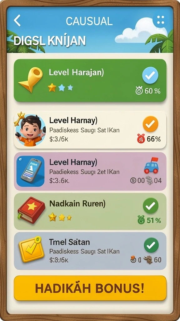 pcpc7 - Level yang penuh tantangan dan seru untuk dijelajahi.