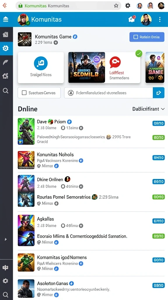 playwin123 - Berinteraksi dengan pemain lain melalui fitur multiplayer.
