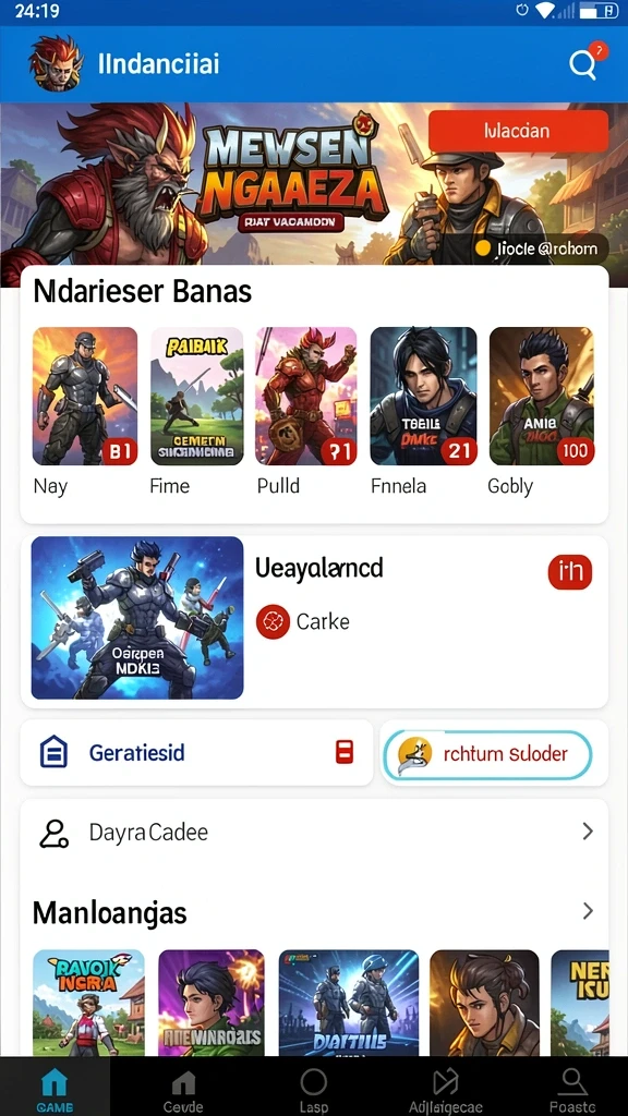 sarang777 - Screenshot menunjukkan tampilan antarmuka pengguna yang intuitif.